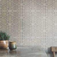 Treillage is a decorative 3D wood trellis panelling effect.