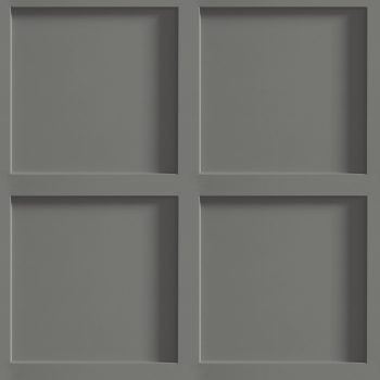 grey contemporary panelling effect wallcovering for commercial interiors, made in the UK